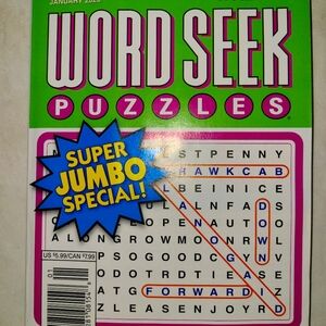 Super Jumbo Word Seek Puzzle Book